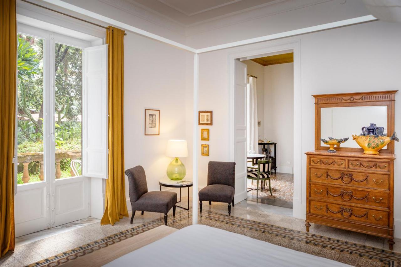 Garden Suite In Private Villa On Via Liberta Палермо Екстериор снимка
