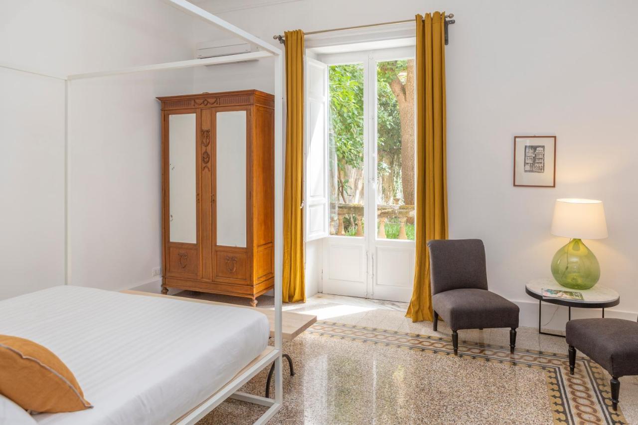 Garden Suite In Private Villa On Via Liberta Палермо Екстериор снимка