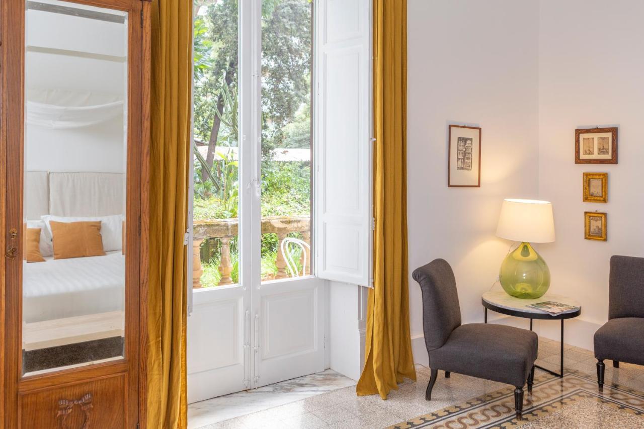 Garden Suite In Private Villa On Via Liberta Палермо Екстериор снимка
