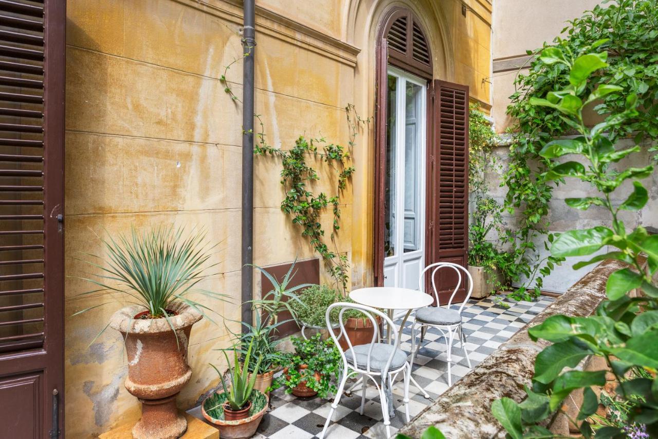 Garden Suite In Private Villa On Via Liberta Палермо Екстериор снимка
